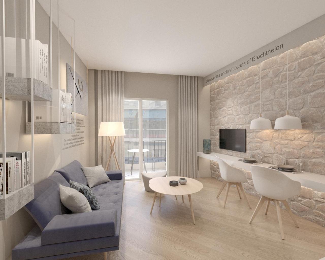 Aparthotel Great Living Koukaki Atenas Exterior foto
